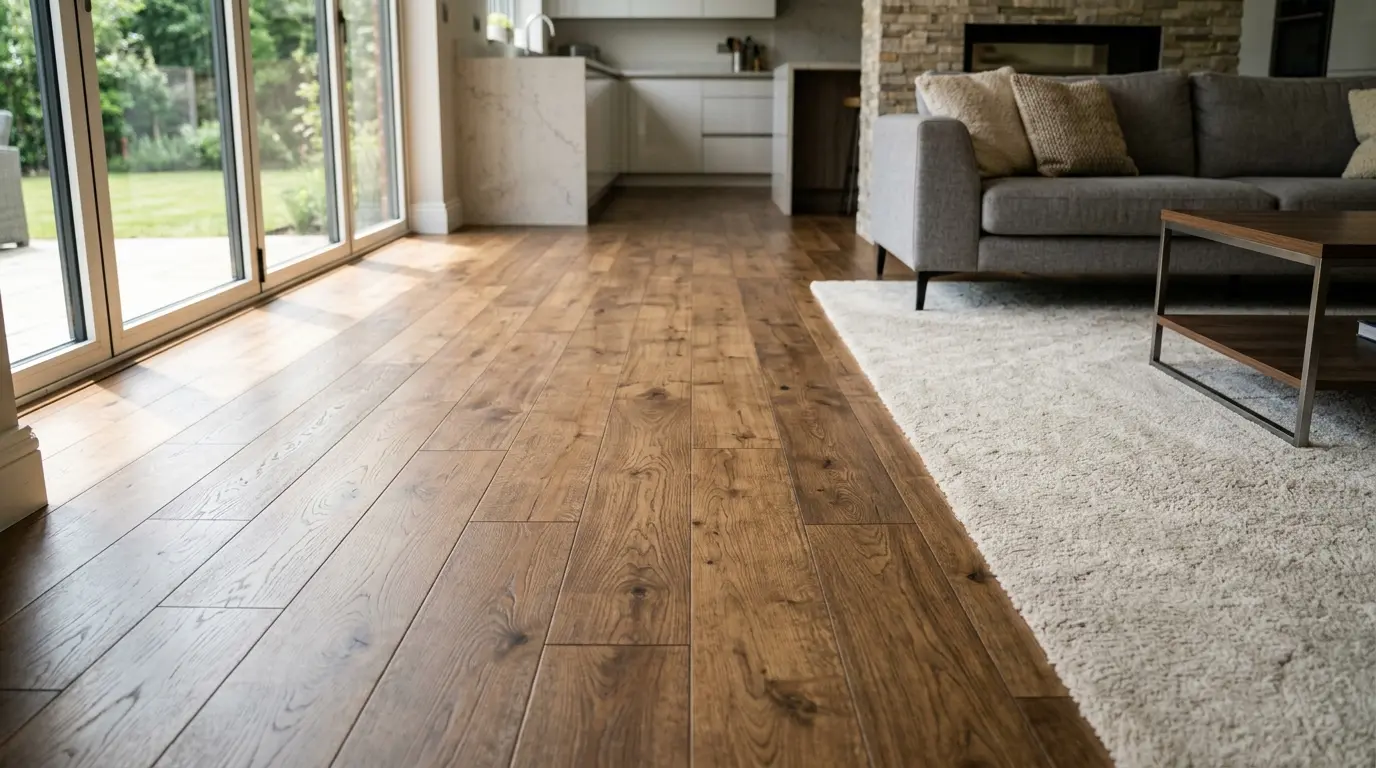 Whole-home residential flooring install
